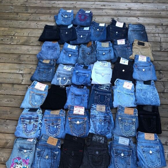 MYSTERY BOX OF 3 True Religion Jeans Size 29 - Picture 5 of 6